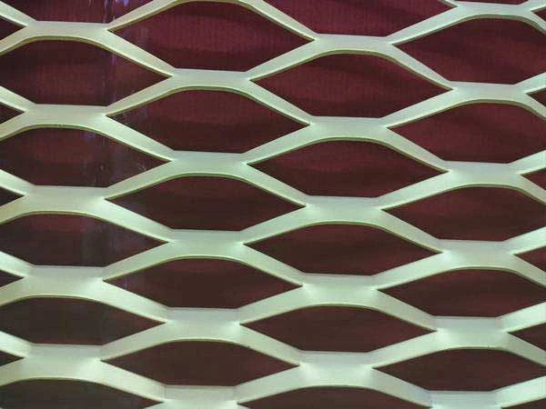 aluminum expanded mesh large holes
