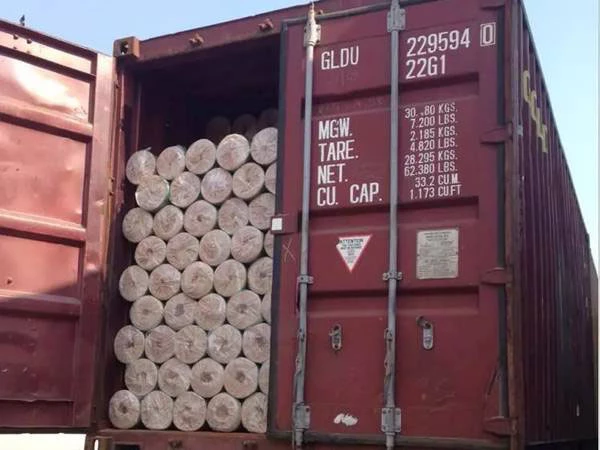 welded wire mesh roll delivery